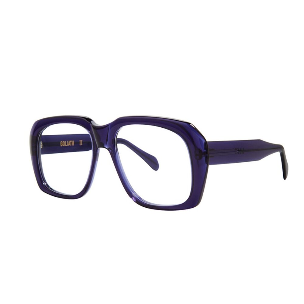 Goliath I ULTRA Eyeglasses Eye Glasses Full Rim Square Vintage Casino 58mm Navy